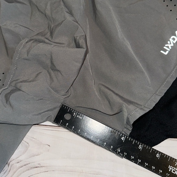 Lixada Women's Lined Gray Running Shorts Size XXL Gym Running Active Shorts - Picture 5 of 8